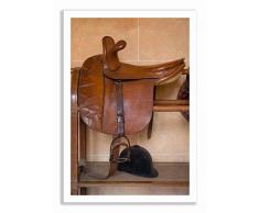 Affiche Selle de Cheval - Format : 40x60 cm