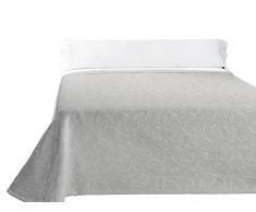 Maison en Tissu Couvre-lit pour lit de 150, Polyester, Naturel, Queen, 42Â x 34Â x 9Â cm