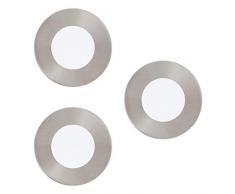 Eglo Fueva Plafonnier en métal de 8,5 cm, une ampoule, courant alternatif