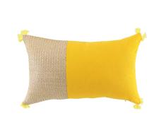 douceur dintÃ©rieur COUSSIN, Jaune, 30 x 50 CM