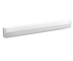 Philips LINEA 3116599p1 intérieur 11 W Gris, Blanc Éclairage de mur Lampe (brossé, chambre, cuisine, salon, intérieur, gris, blanc, aluminium, synthétiques, IP20)