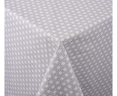 Venilia Osaka Taupe Linge de Table Nappe Anti Tache, ImpermÃ©able, Coton, Rondes, 160 x 160 cm, 55148