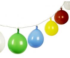 Funtime Gifts Ballon Guirlande lumineuse, Latex de caoutchouc, Multi/couleur