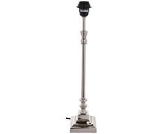 Better & Best 0050243 â lampe de table haute Yo Yo avec socle carré, couleur argent
