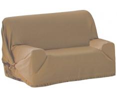 Eysa Plaid multiusage Sugus 180x260 Couleur 01, 80% Coton 20% Autres Fibres, Beige