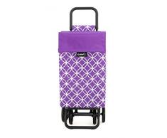 GARMOL Chariot de Courses 48L Violet