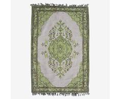 Better & Best Tapis en Coton 120 x 180 cm, Vert et Ã©cru, Laine, Taille Unique