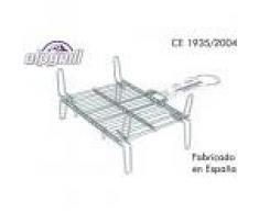 ALPGRILL â Grille Barbecue Double Zin, 20 x 25 cm.