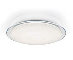 interfan Galaxy Plafonnier LED variateur dintensité, 3 tons, 30 W, transparent, 40 X 40 X 8