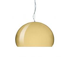 Kartell A + +, Big FL/Y Lampe suspension, Plastique, or, E27 15 wattsW 240 voltsV