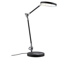 Paulmann 78910 Lampe de bureau LED Numis TunableWhite Fonction de charge Qi incl. 1x11 watts gradable Ãclairage de bureau Noir Ãclairage de travail Blanc chaud à blanc lumière du jour 2 700 - 6 500 K