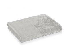 MÃVE Bamboo Luxe Serviette de Toilette 50 x 100 cm, FabriquÃ© en Allemagne, 60% coton / 40% viscose en pulpe de bambou, Silver Grey (Gris)
