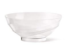 ALCAS Coupe à Dessert ou pour portions sucrées ou salées Transparent/satiné 8,3 cm