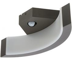 Oaks Lighting 174Â DG Lubon Applique murale, plastique, gris