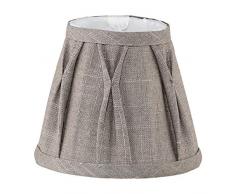 EGLO 49436 Lampe sur pied, Tissu, Lin, Gris