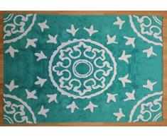 Aratextil Dune Tapis Enfant, Coton, Acqua, 120Â x 160Â cm