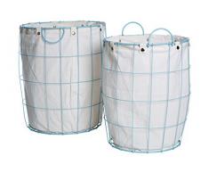 Premier Interiors Set Panier à Linge 2 unités. Round