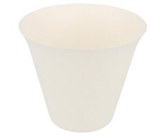 Garcia de pou Gobelets Tumbler Bionic 335 Ml 9,9X8,5 Cm Blanc Cellulose - 50 unitÃ©s