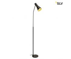 SLV Phelia Lampadaire E27, aluminium, noir, 24Â x 20Â x 172Â cm