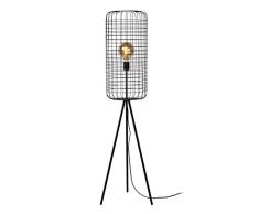 Lucide 02705/31/30 Lampadaire, MÃ©tal, E27, 60 W, Noir