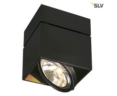KARDAMOD CARRE SIMPLE QRB111 plafonnier, noir, max. 50W