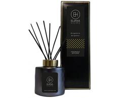 Eliana Home Bergamote Diffuseur de Parfum, Noir, 8Â x 8Â x 9Â cm