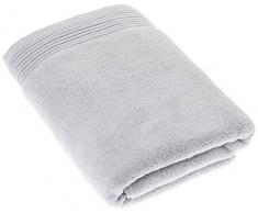 Lasa Home Drap de Bain Coton, Argent, 70x140x1 cm