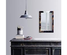 Bonamaison Décoration Murale Impression sur Miroir Encadré sur Toile, Dimensions: 40 x 60 Cm - Conçu et fabriqué en Turquie