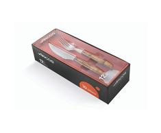 Arcos Lot de sucrier en Acier Inoxydable, Marron, Standard
