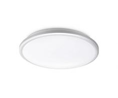 Prolight 320200018 Plafonnier LED 18 W Plastique Gris