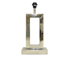 Better & Best 2171043Â âÂ Lampe de table haute et plate avec tube rectangulaire, couleur argent