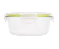 Cosy & Trendy 2497751 Boite de Conservation hermÃ©tique en Verre avec Couvercle-0,97L, Transparent, D18xh7,6 cm