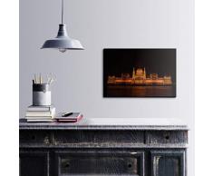 Bonamaison DÃ©coration Murale Impression sur Toile, Dimensions: 60 x 40 Cm - ConÃ§u et fabriquÃ© en Turquie