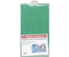 Home Creations innovant Papier Table de Chevet Fil & Craft Organisateur 54,6Â x 59,7Â cm, Vert, Vert