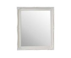 Grand Miroir Blanc Style Classique ornÃ© 26 X 22