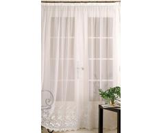 HomeMaison Voilage, Blanc, 420 x 240 cm