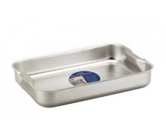 Zodiaque Aluminium Profonde Plat à rôtir, Argent, 11.9 Litre