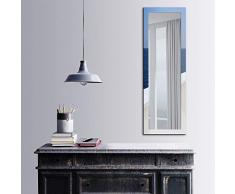 Bonamaison DÃ©coration Murale Impression sur Miroir EncadrÃ© sur Toile, Dimensions: 40 x 120 Cm - ConÃ§u et fabriquÃ© en Turquie