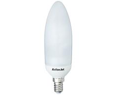 ActiveJet ampoule Ã Ã©conomie dÃ©nergie Quick Start Aje C13e14p Bougie, 10Â 000Â heures Oswacjzen0090Â 13â55Â W E14Â Blanc chaud