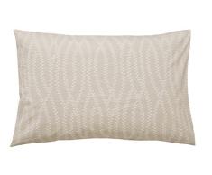 Sanderson Home Cadran Solaire Standard Paire de taies doreiller, Coton, Lin, Unique