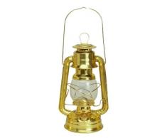 Nauticalia Lampe Ã Huile Hurricane en Laiton 25 cm
