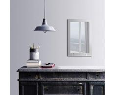 Bonamaison Décoration Murale Impression sur Miroir Encadré sur Toile, Dimensions: 40 x 60 Cm - Conçu et fabriqué en Turquie