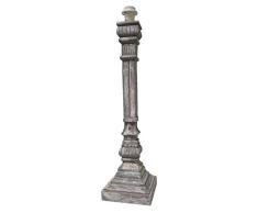 Better & Best 2621573Â âÂ lampe de table haute en forme de colonne avec socle carrÃ© progressive, couleur estucado