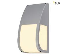 SLV Lampe Applique Murale Keras Elt | Pour un Eclairage Extérieur sophistiqué des Murs et de lâentrée | Projecteur LED, Plafonnier, applique, Luminaire dâExtérieur, Lampe de Jardin, borne | E27, 25W max, EEC jusquâà A++