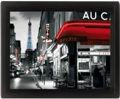 Empire merchandising 558091 paris eiffel tower multicolore poster encadré 3D-dimensions 20 x 25 cm