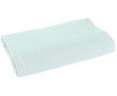 VENT DU SUD Drap Plat, Coton, Aqua, 240X300 cm