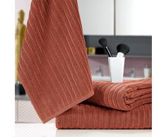 Winkler Drap de Douche Smoothie Brique 70 x 140 cm