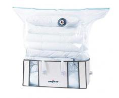 Compactor Life Style Lot de 2 Sacs de Rangement sous Vide Blanc/Gris XXL, Blanc, XXL