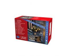 Konstsmide 2374-800 Guirlande Ã LED pour Terrasses Verre, 4 W, Clair, 1475 x 1 x 1 cm