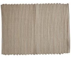 Une domo Pv-tex-2042Â Point-Virgule nervurÃ© Set de table en noyer 35Â x 45Â cm (par 28Â pcs.), coton, Multicolore